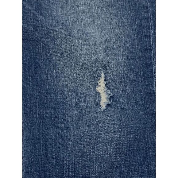 Democracy Womens Denim Jeans Low Rise Distressed Blue Size 6 - Picture 6 of 13
